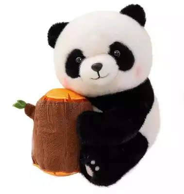 Мягкая игрушка Панда с деревом 40 см, чёрно-белая